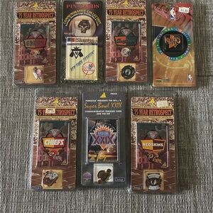 Vintage Sports Collector Pins